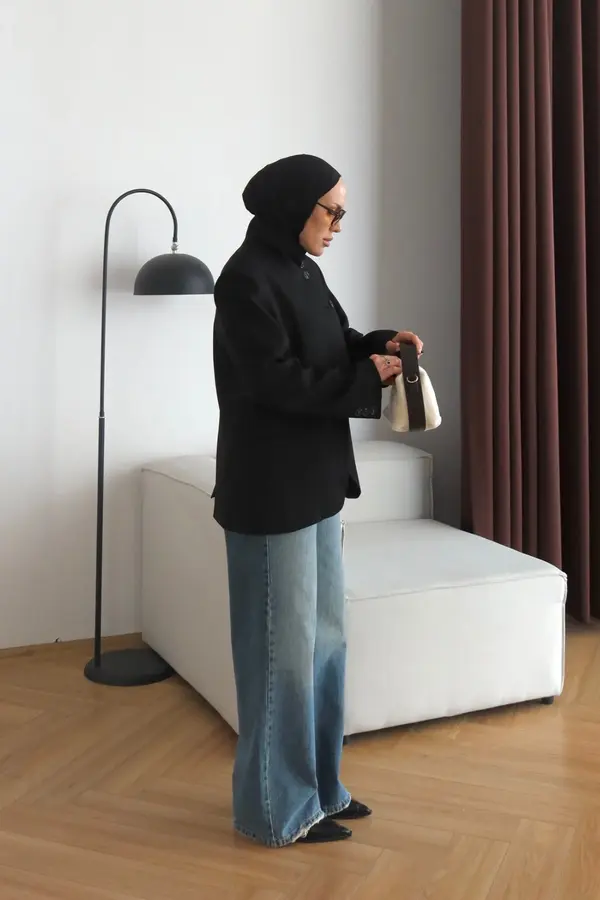 بليزر بياقة قائمة
